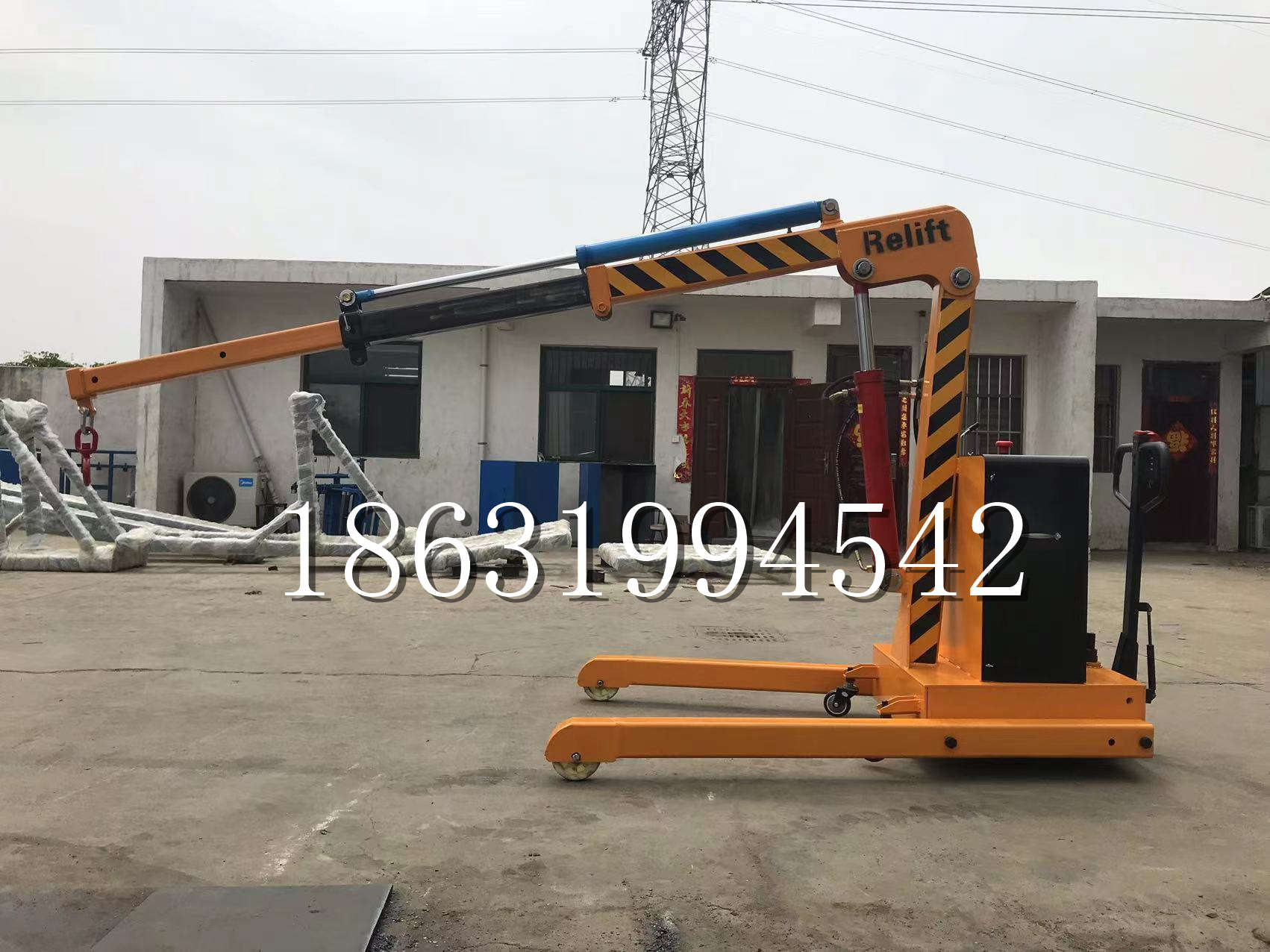 延平乡久征定做3吨三轮随车吊 农用园林绿化移树吊 平板工程用小吊机