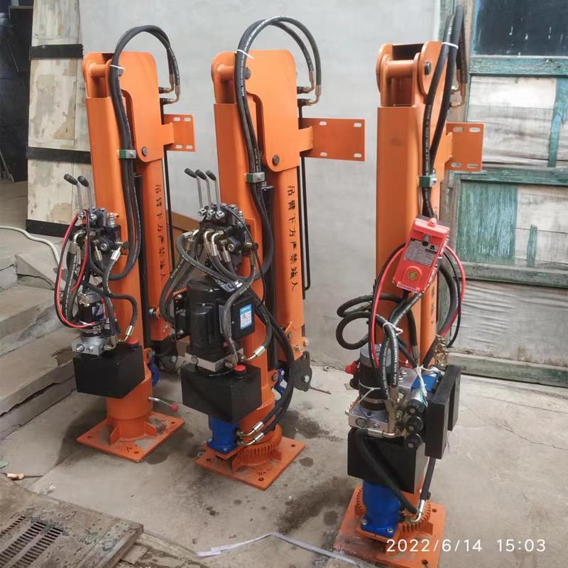 延平乡重汽蓝牌随车吊 3.2吨 国六动力强 液压驱动 农用自卸起重机